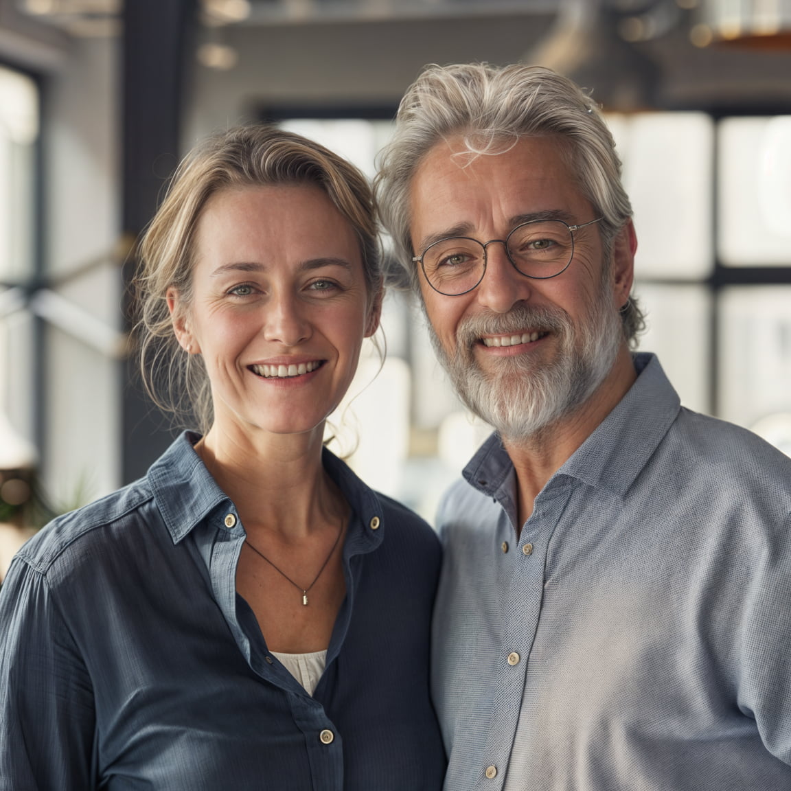 Middle-aged couple