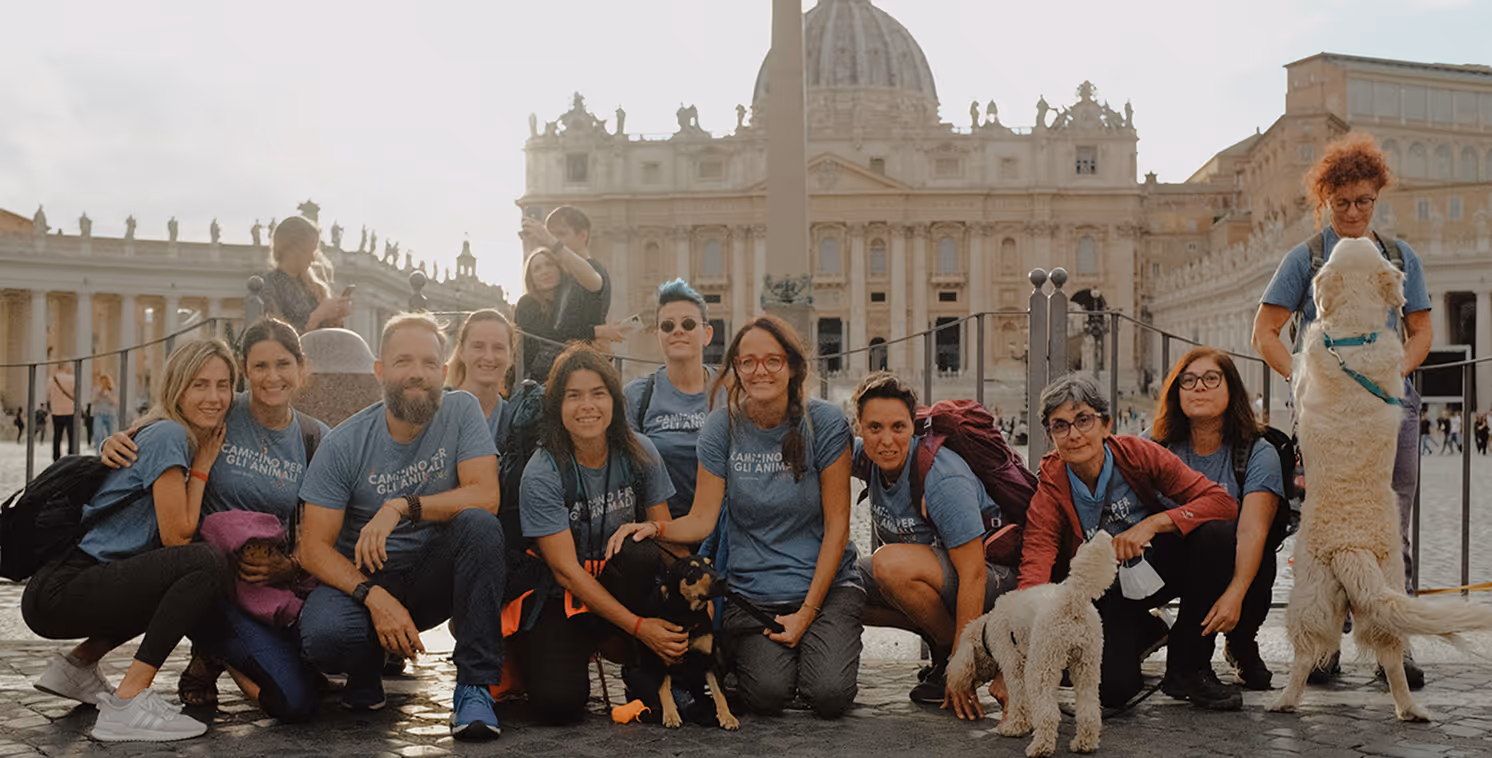 Il cammino degli animali - foto di gruppo