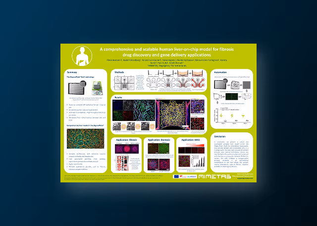 A comprehensive and scalable human liver-on-chip model for fibrosis drug discovery and gene delivery applications