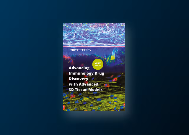 Advancing Immunology Drug Discovery with 3D Tissue Models