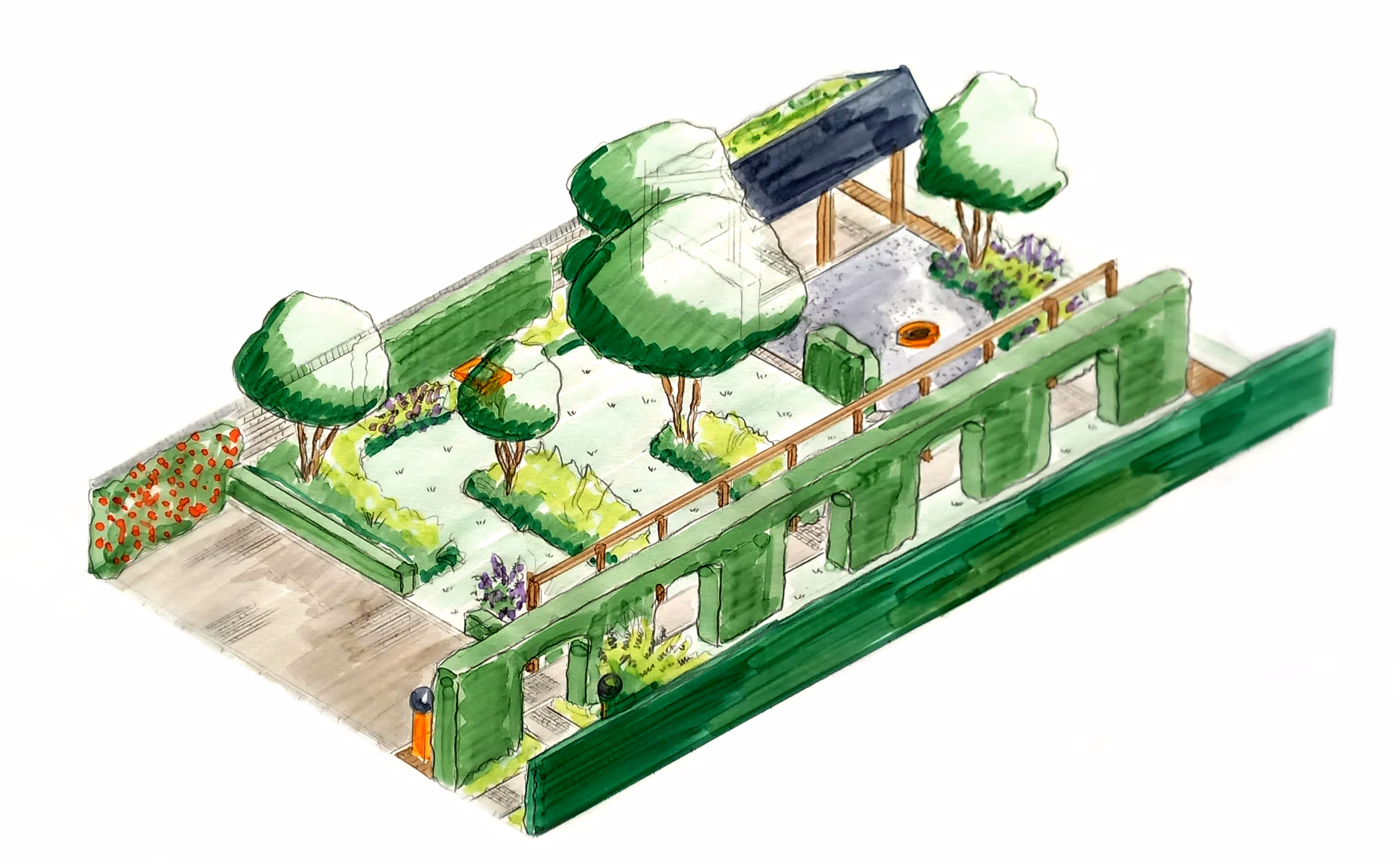 Moderne ‘kloostertuin’ Uden