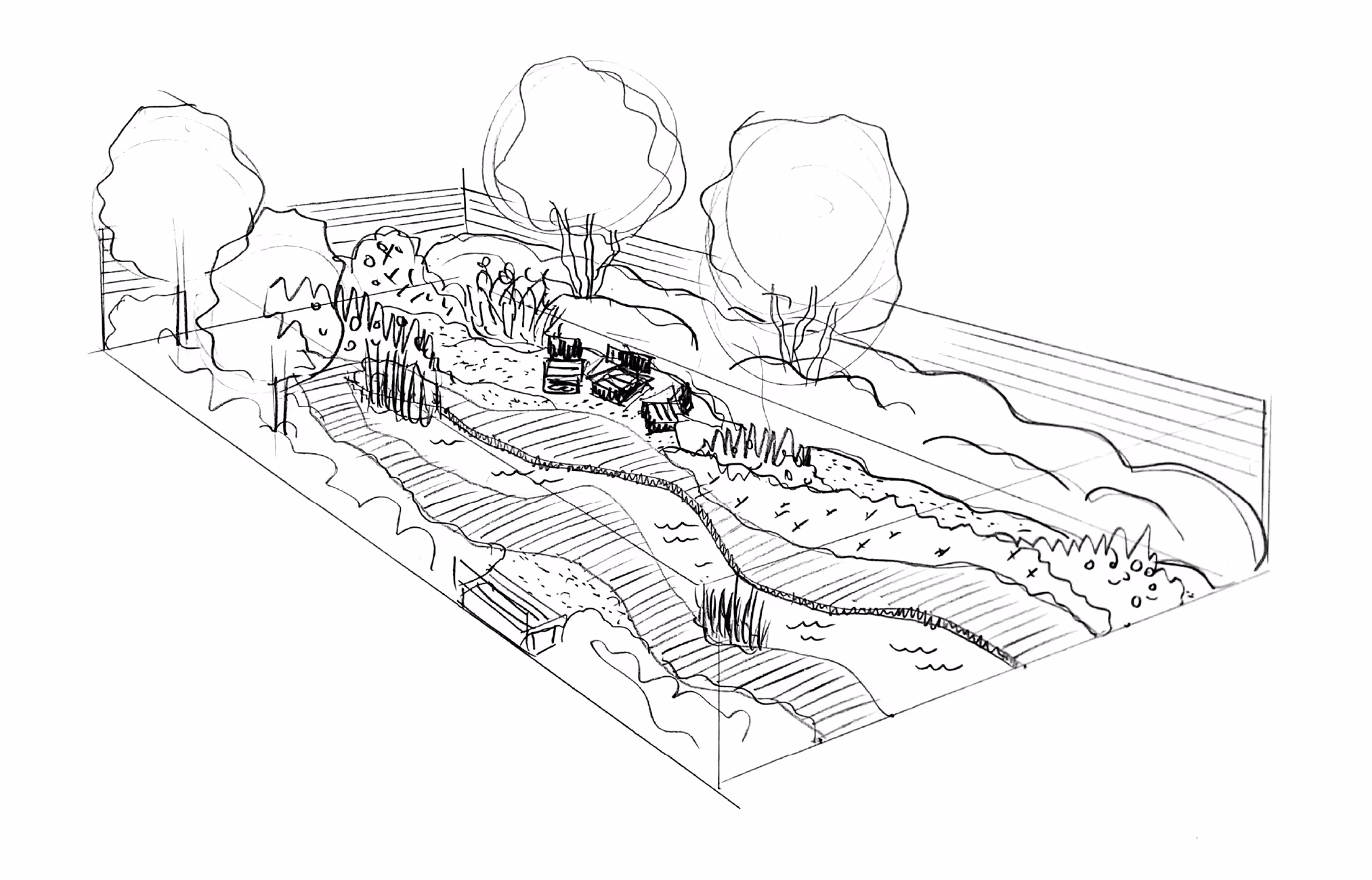 Tuin op basis van een kunstwerk