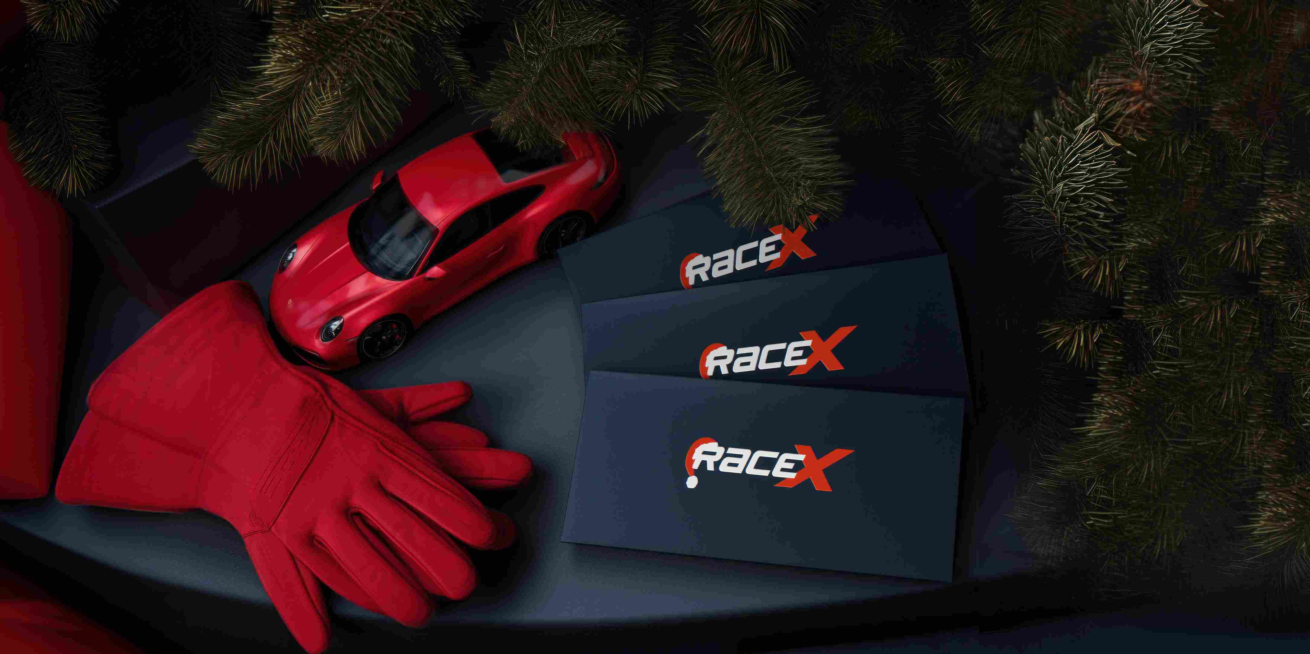 Новогодняя упаковка сертификата – в подарок от RaceX