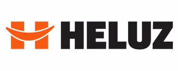 Logo stavební společnosti Heluz.