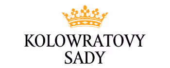 Logo Kolowratovy sady se stylizovanou korunkou.