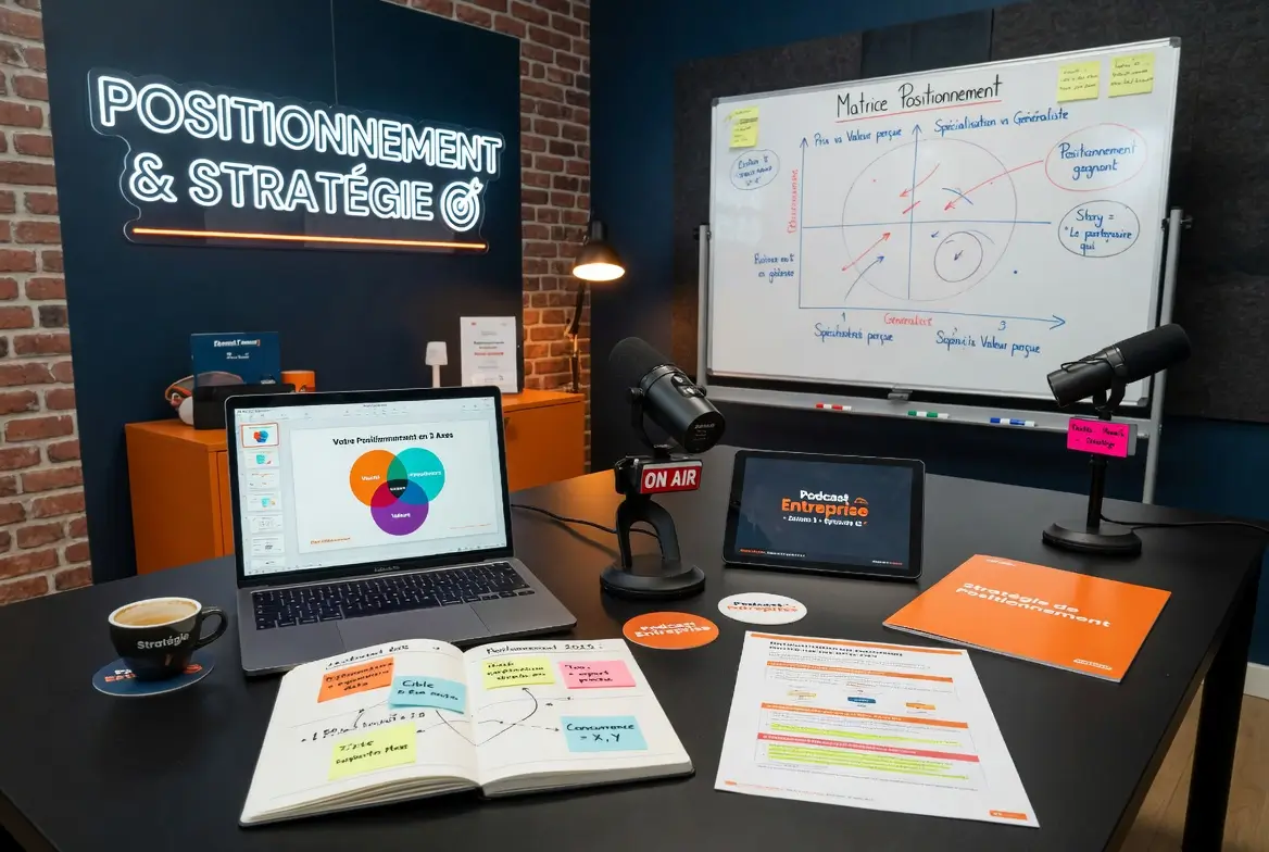 définir sa stratégie et son positionnement