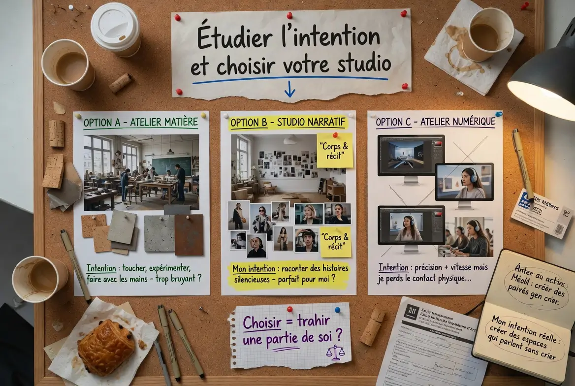 choix du studio de production