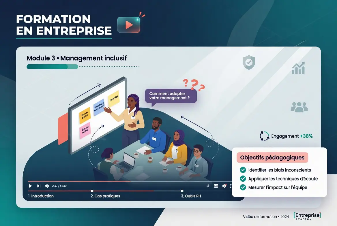 le motion design et vidéos animées pour former en entreprise