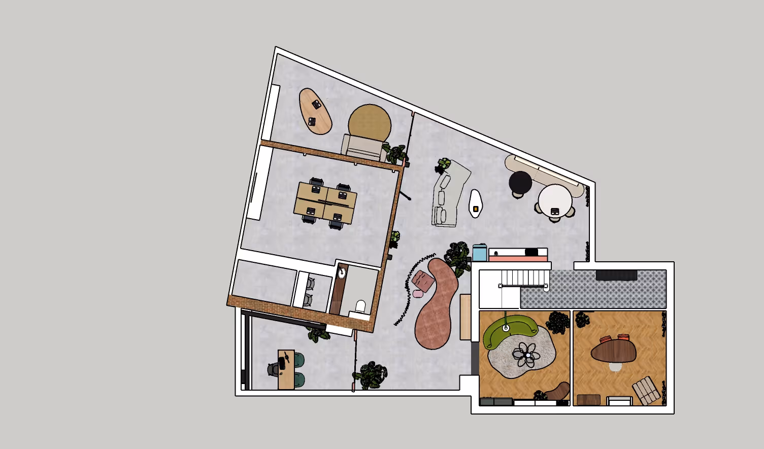 Plattegrond Den Atlejee