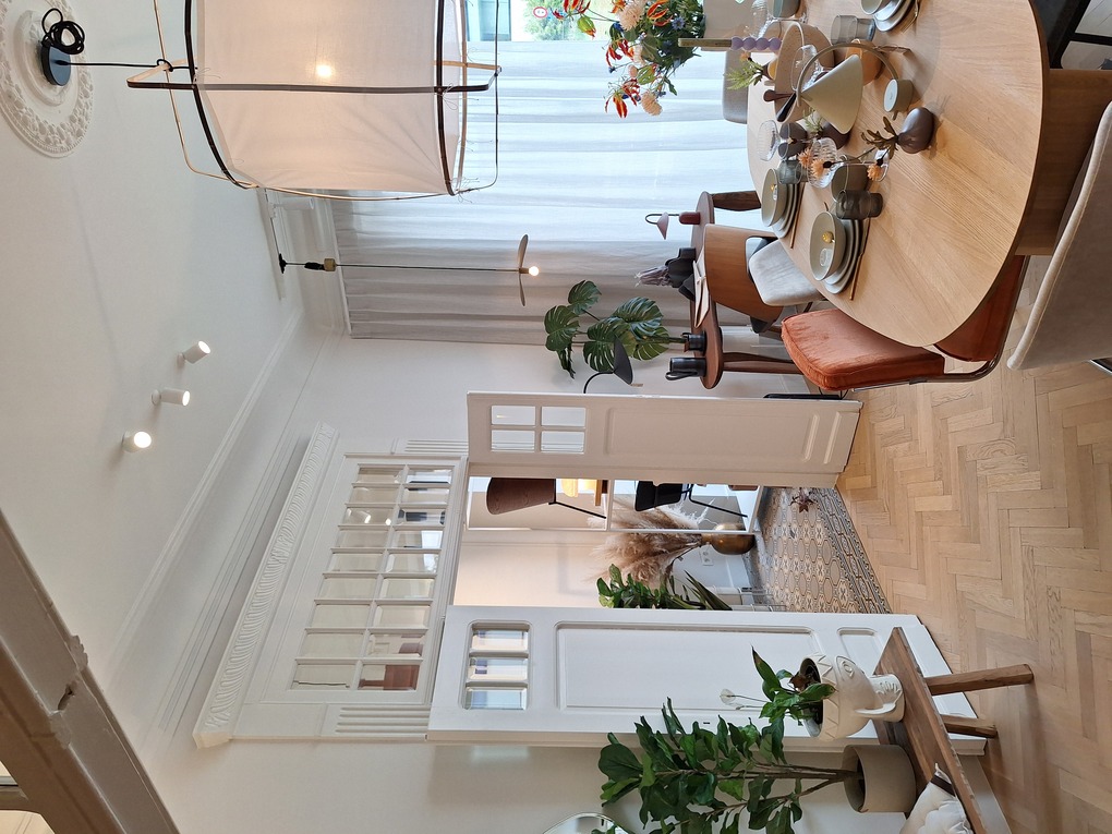 Foto van de inspiratieruimte/vergaderruimte in de coworkspace