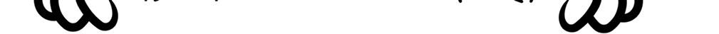 White curved quotation marks on a horizontal black background, with a left-facing pair on the left and a right-facing pair on the right.