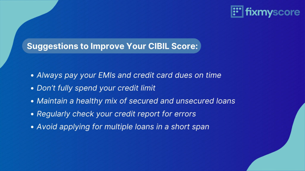 Benefits of a High CIBIL Score