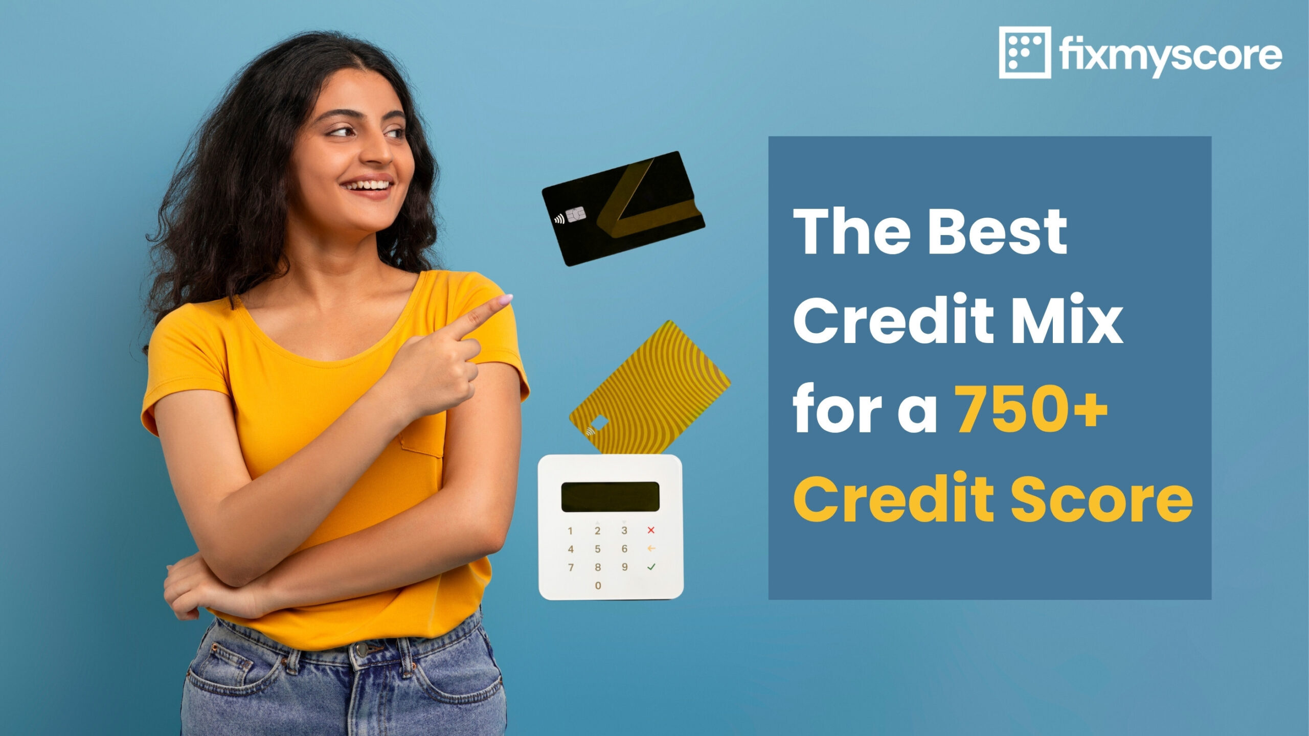best credit mix for credit score