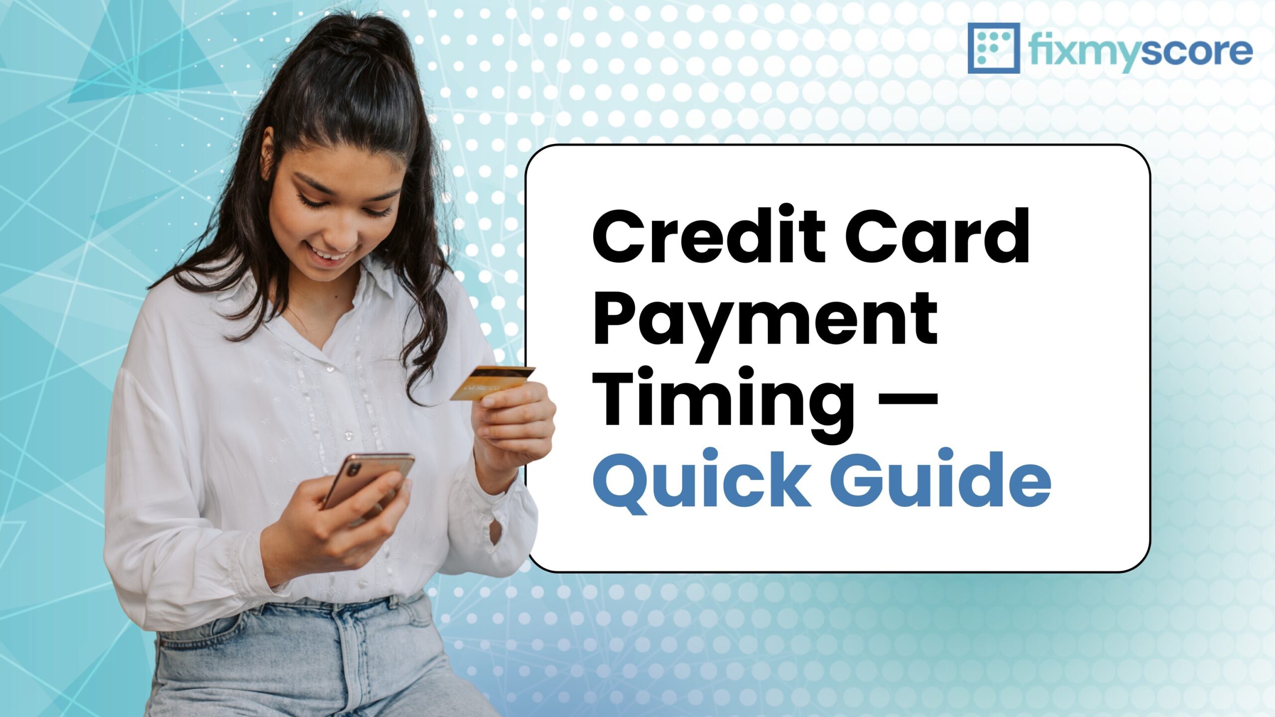 credit card payment timing strategy