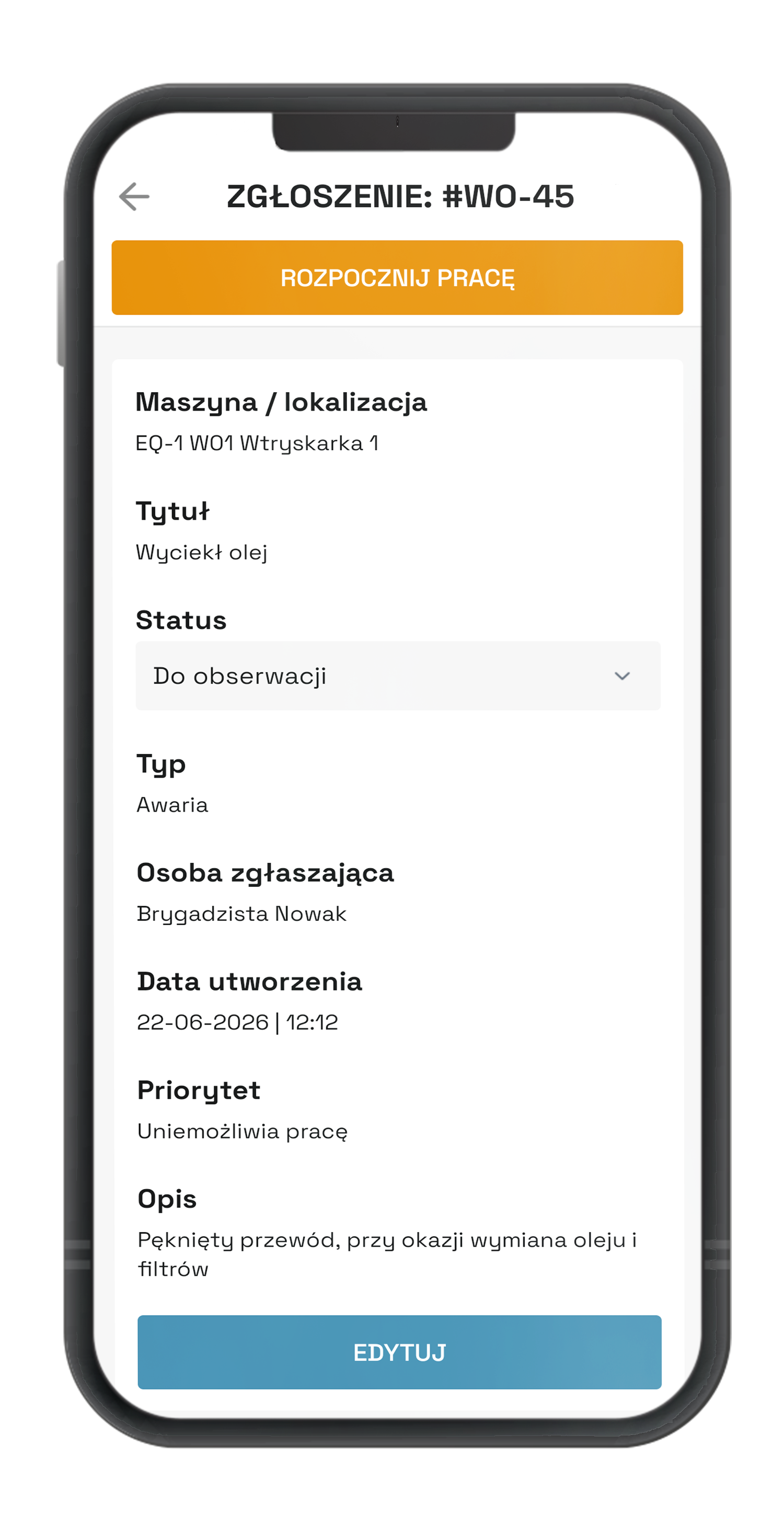 07. Podgląd zgłoszenia okiem technika UR (cz. 1 z 3)