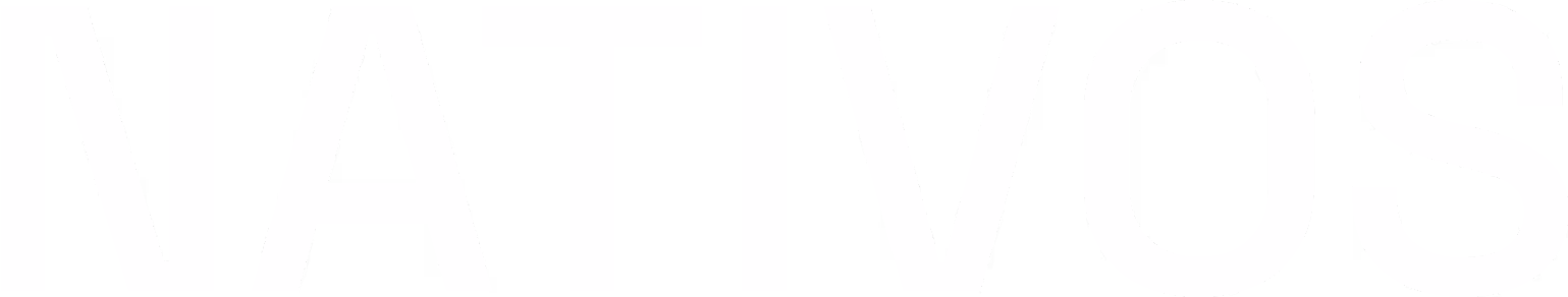 Logo Nativos in white.