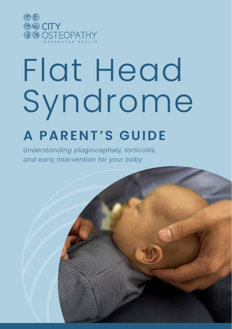 Guide to newborn flat head syndrome from City Osteopathy