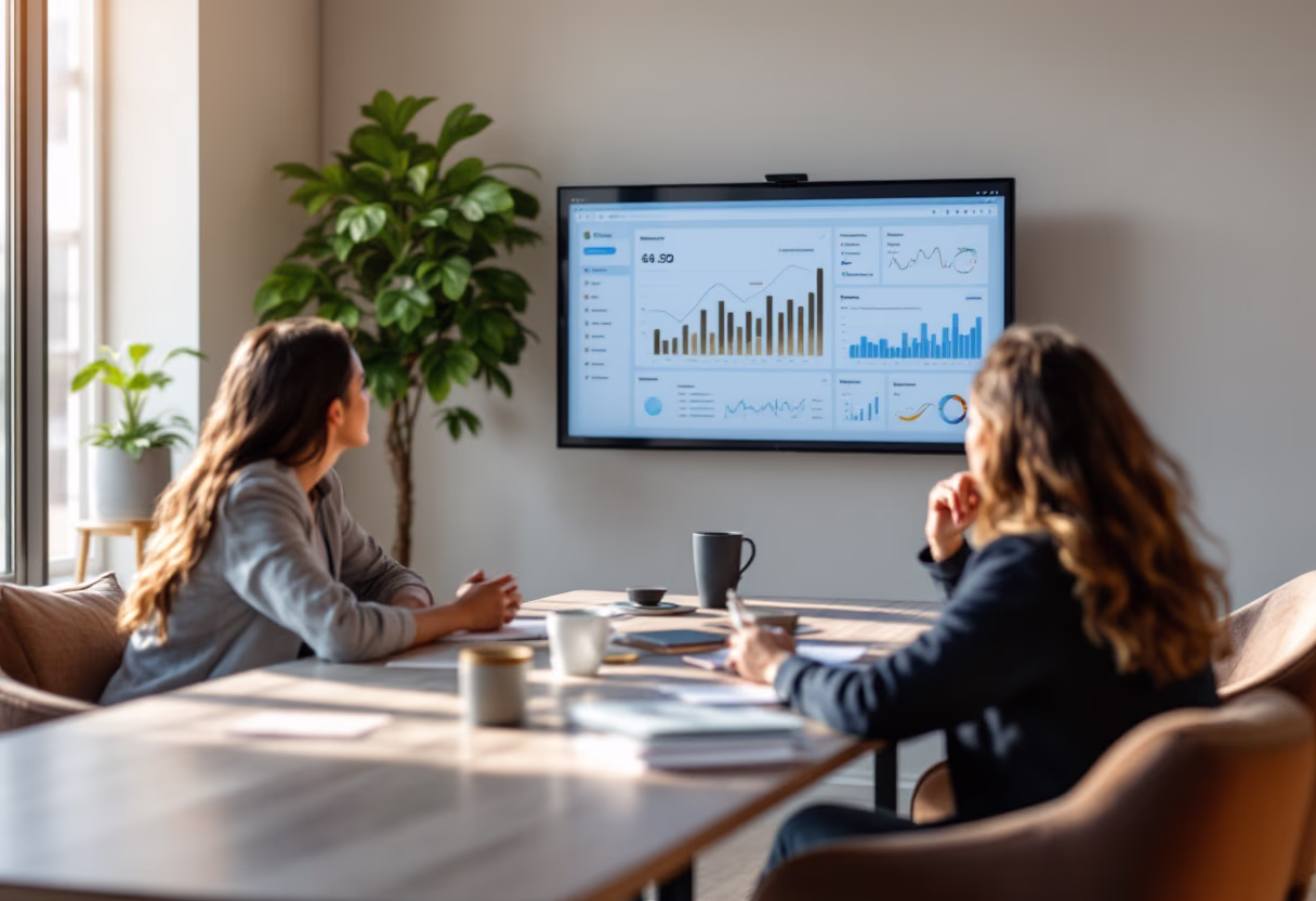 image of tech solutions demonstration (for a hr tech)