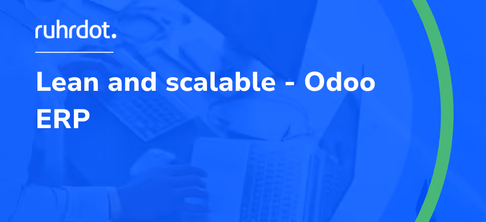 Graphics: Lean and scalable - Odoo ERP