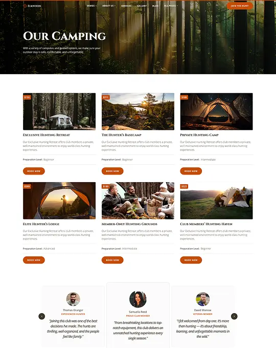 Page Screen