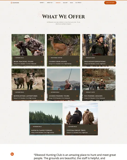 Page Screen