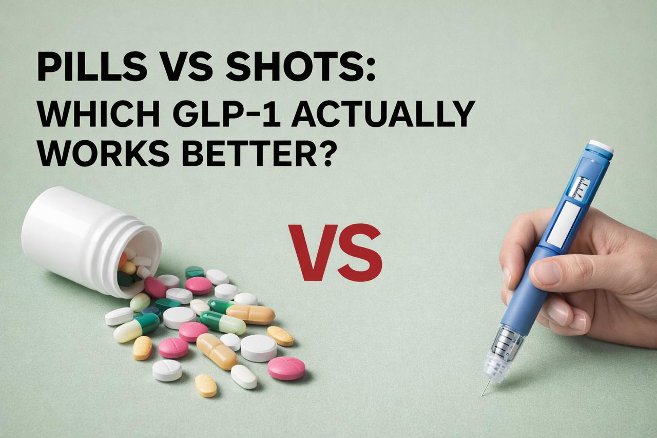 Pills vs Shots: Which GLP-1 Actually Works Better?