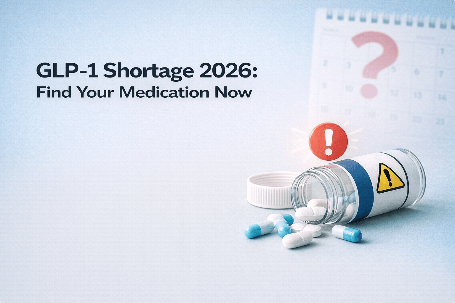 GLP-1 Shortage 2026: Is Ozempic Still Hard to Find? 