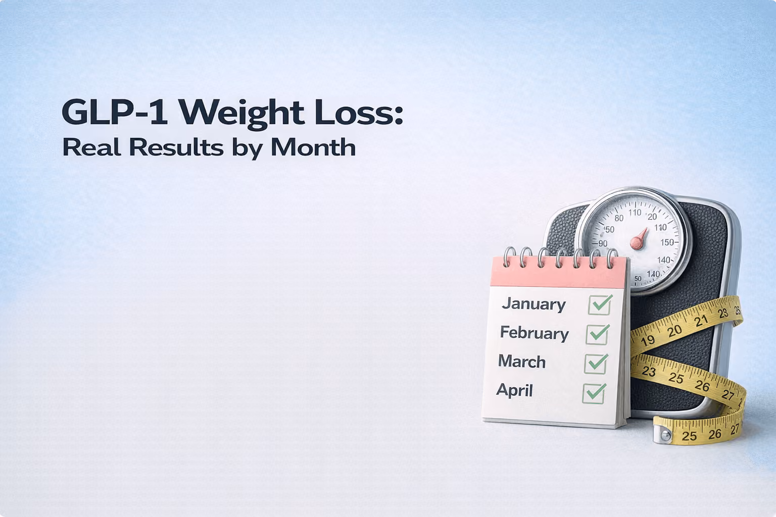 GLP-1 Weight Loss: Real Results by Month