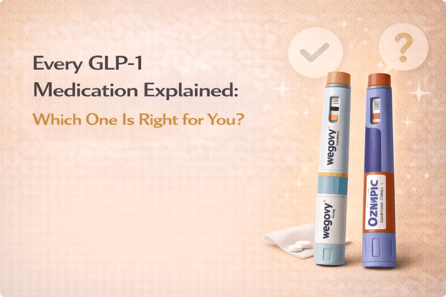 Every GLP-1 Medication Explained: Which One Is Right for You?
