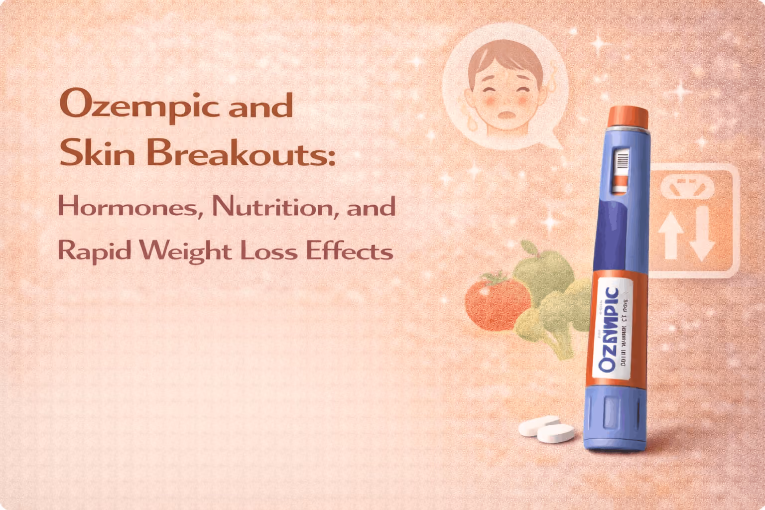 Ozempic and Skin Breakouts: Hormones, Nutrition, and Rapid Weight Loss Effects