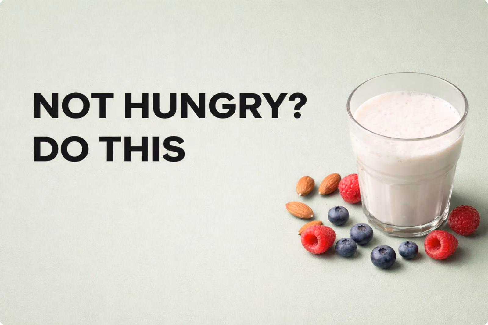 Not Hungry on Ozempic? Here's How to Still Hit Your Protein
