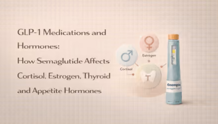 GLP-1 Medications and Hormones: How Semaglutide Affects Cortisol, Estrogen, Thyroid and Appetite Hormones
