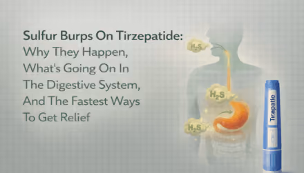Sulfur Burps On Tirzepatide: Why They Happen, What’s Going On In The Digestive System, And The Fastest Ways To Get Relief