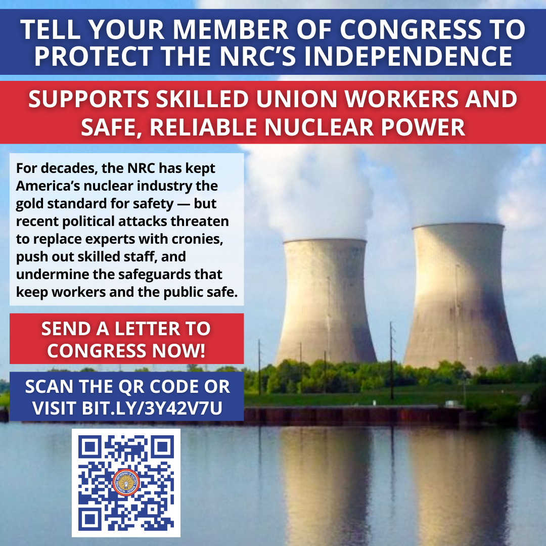 Nuclear Regulatory Commission (NRC) call to action