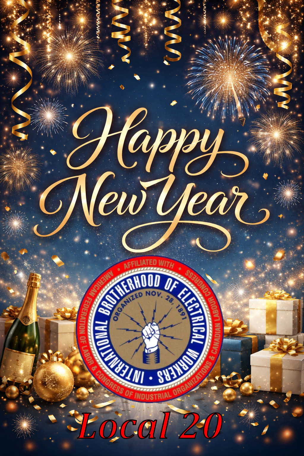 Have a Safe and Happy New Year!