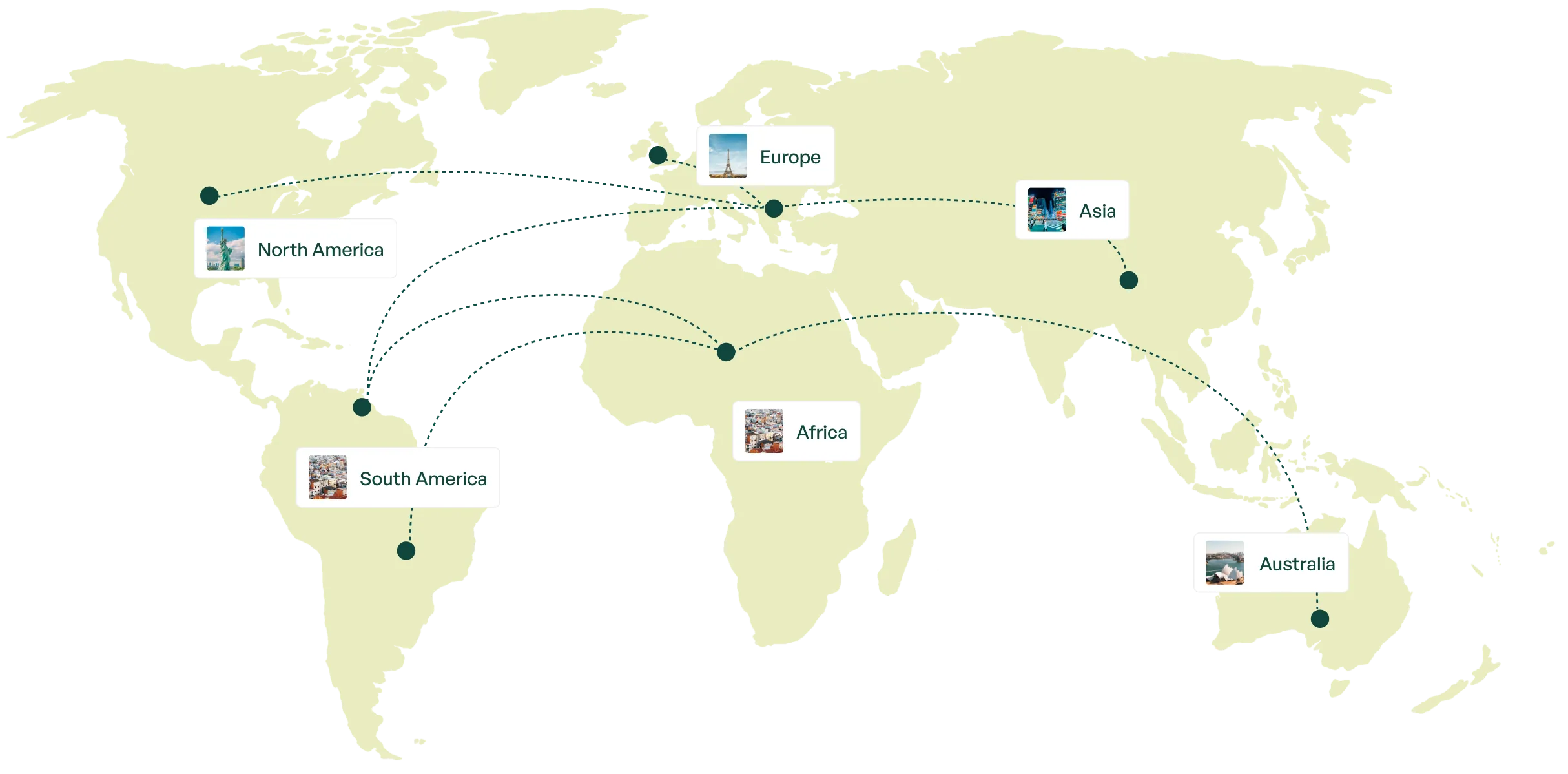 climate techies world map