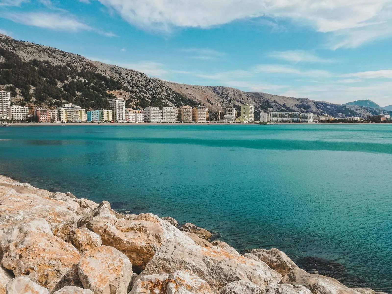 A beach in Albania