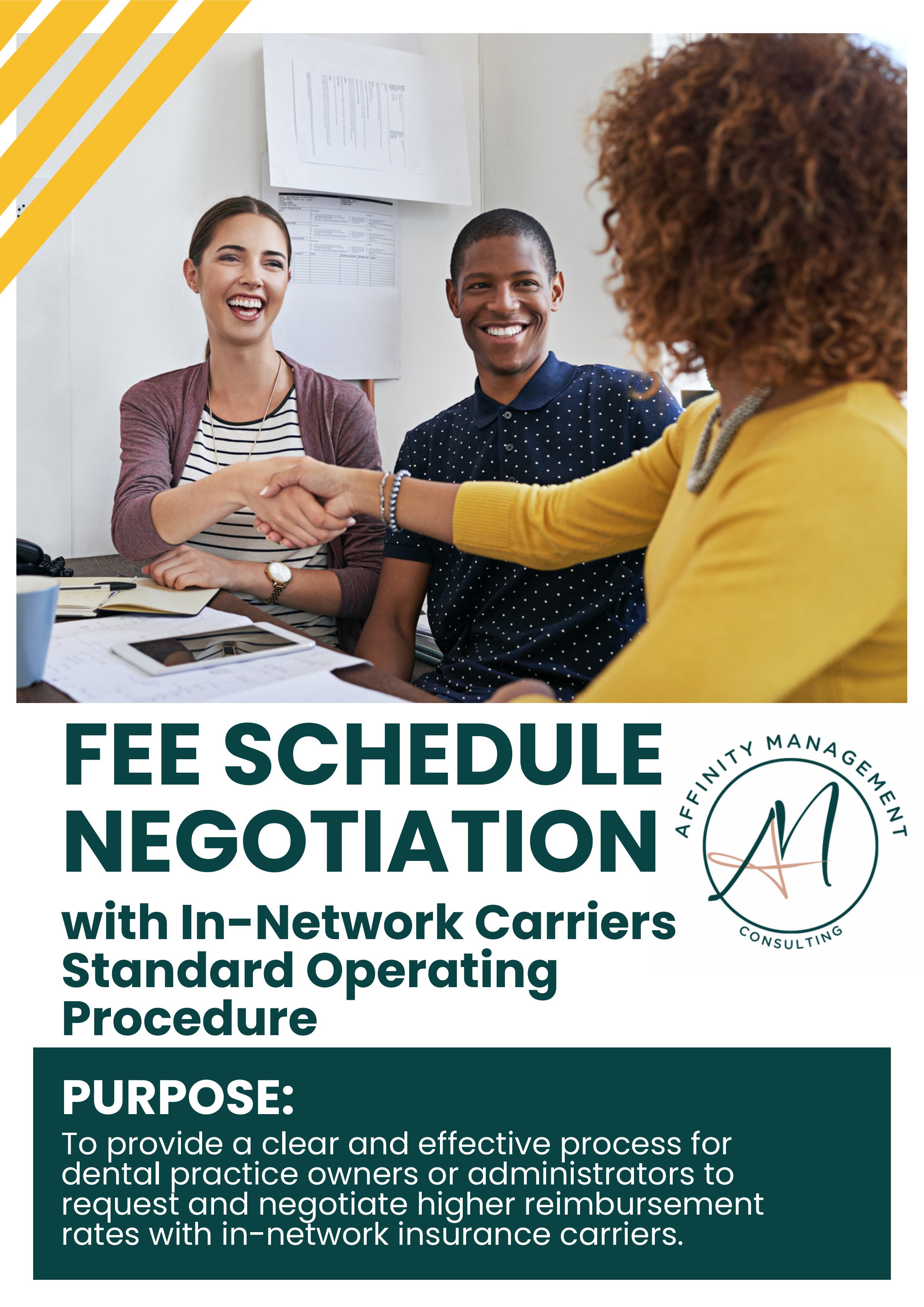 Fee Schedule Negotiation