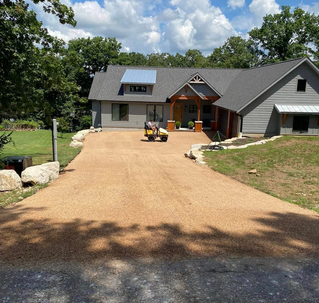 Tar and Chip Paving