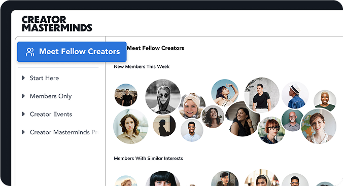 A screen shot of a group of people.