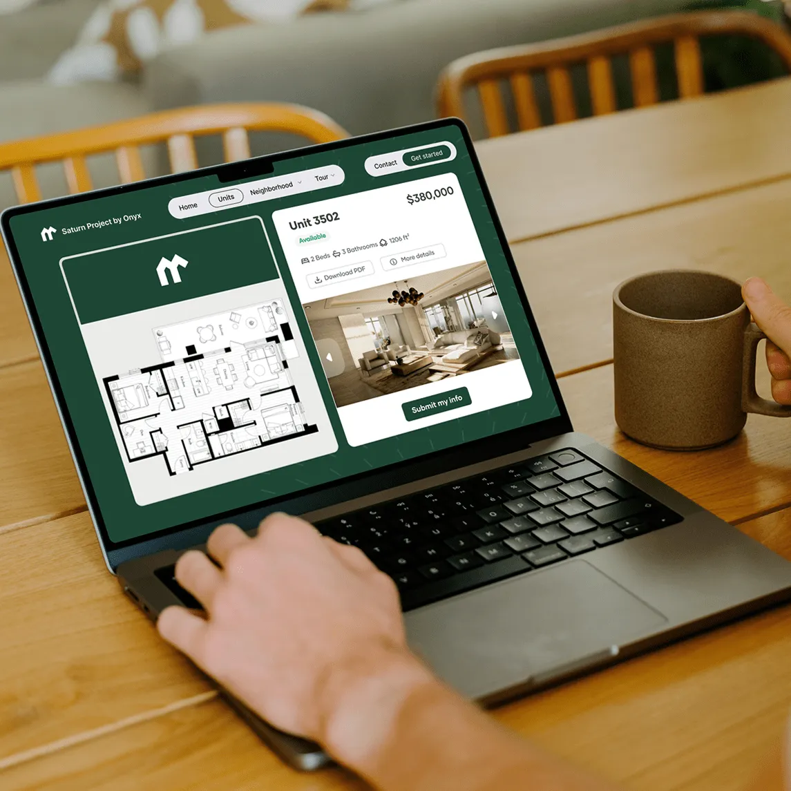 Onyx platform product mockup