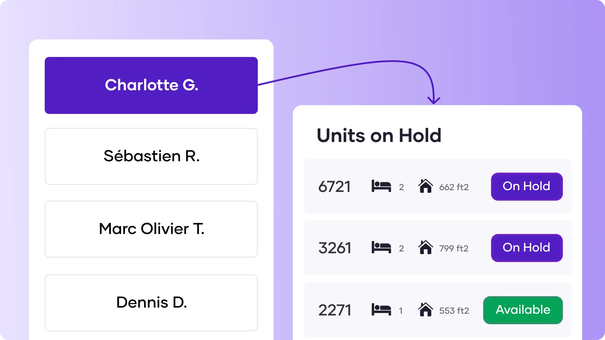 Onyx reservation mini feature