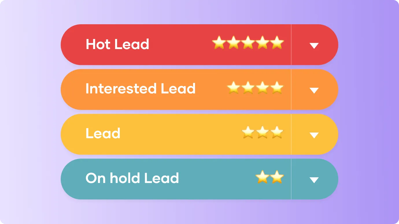 Onyx lead scoring mini feature