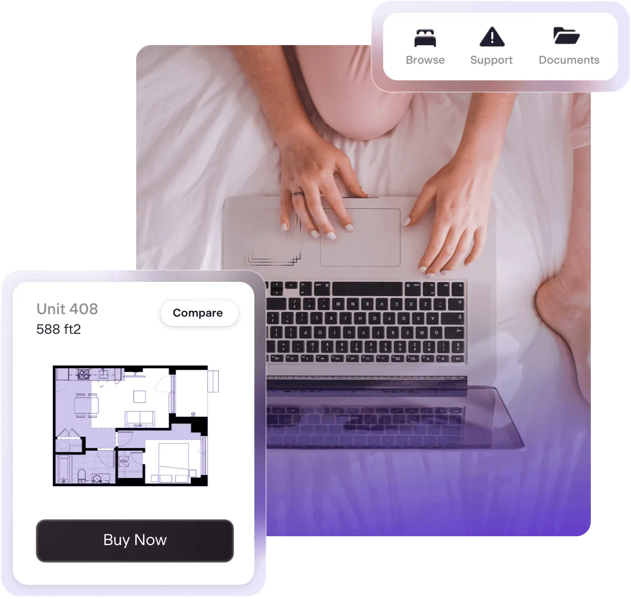 Onyx customer portal interface