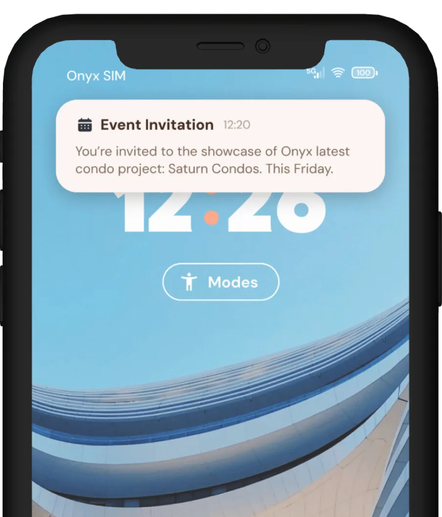 Onyx platform product mockup