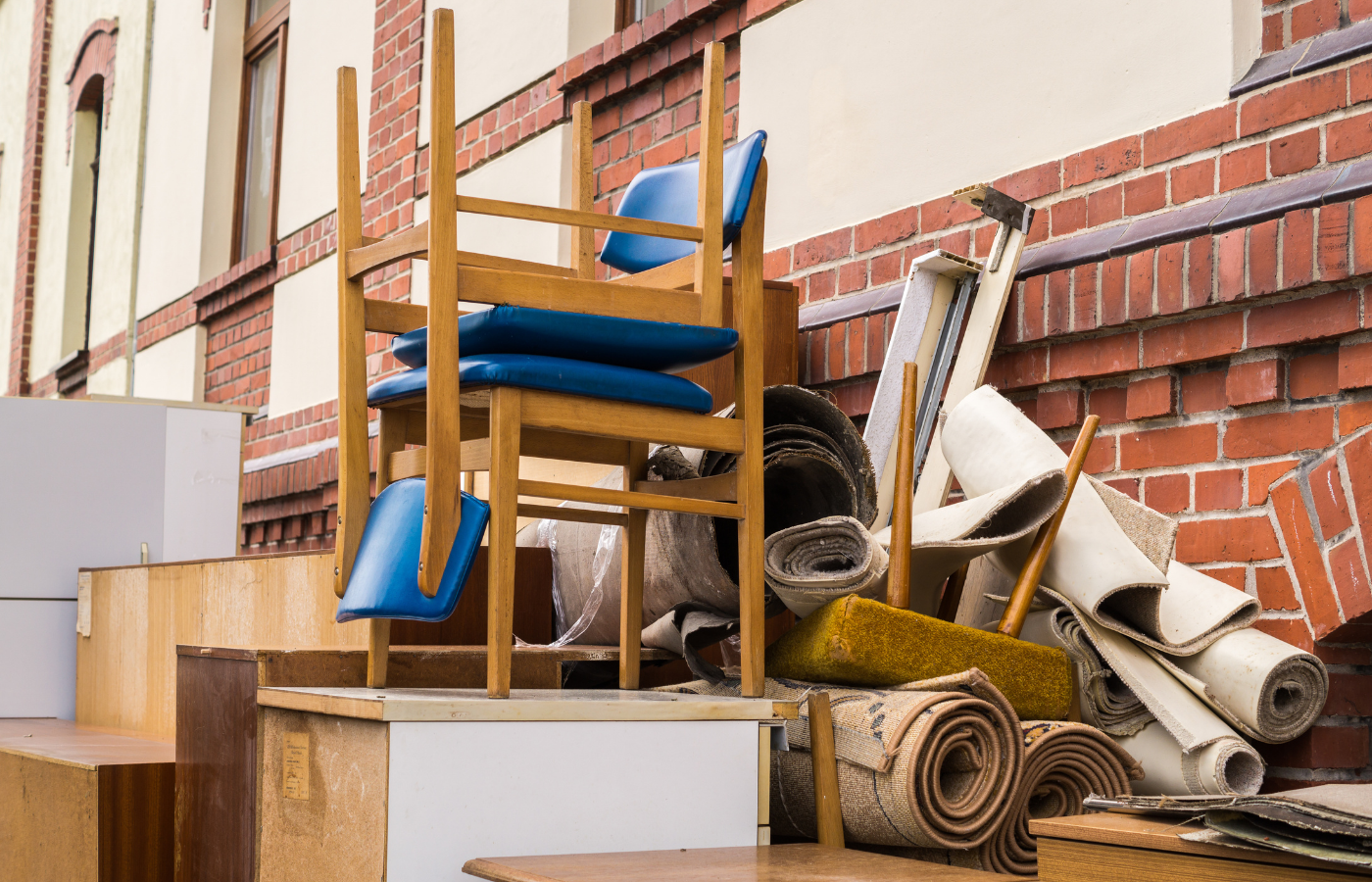 Furniture and products from residential and commercial cleanouts