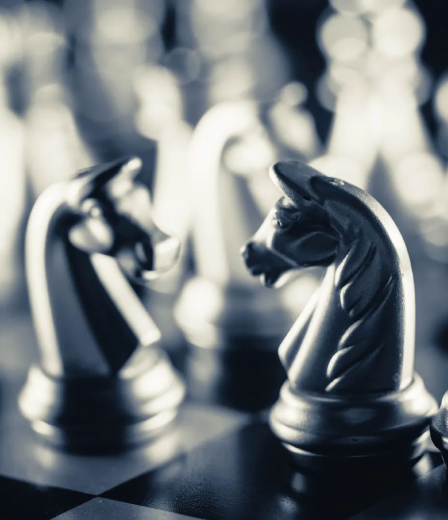 Chess Pieces - Strategy - MEP consultancy approach