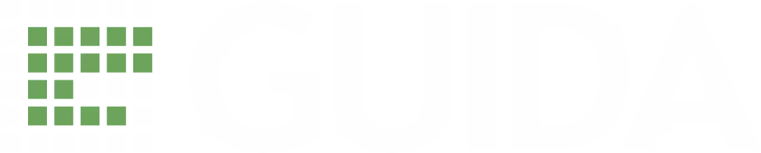 GUIDA logo green/white