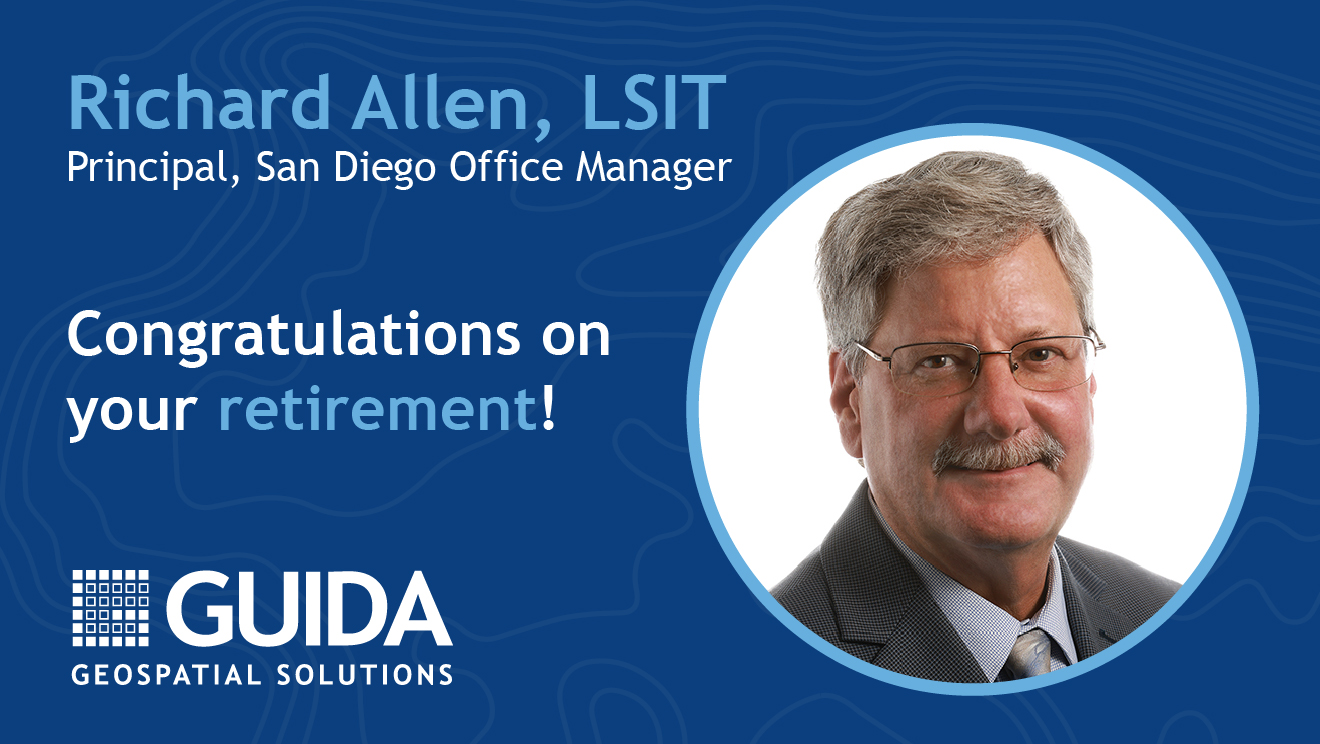 Congratulations to Richard Allen on his retirement after 22 years with GUIDA!