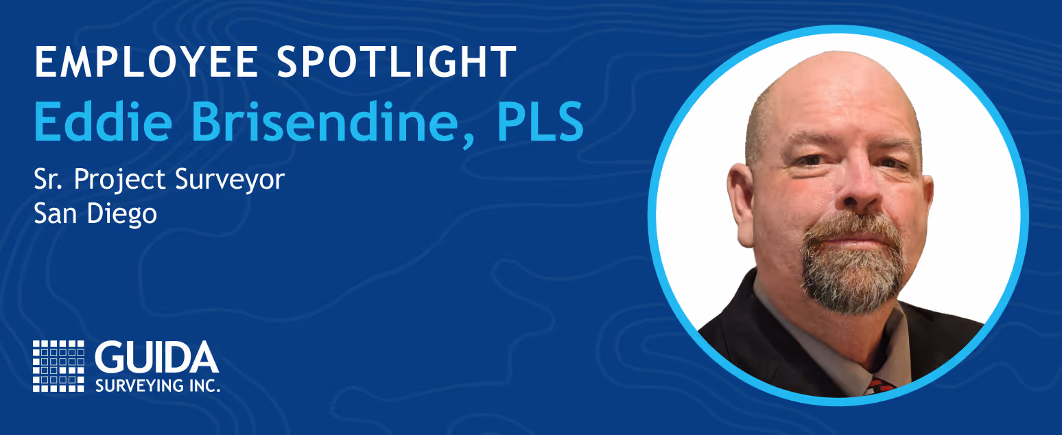 Welcoming Eddie Brisendine, PLS, to GUIDA'S Team